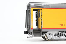 Load image into Gallery viewer, O Brass Wasatch Model Co. UP - Union Pacific ACF 1955 9000 Series Dome Lounge Observation Modified for Mid-Train Service Professionally Painted No. #9002