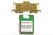 Load image into Gallery viewer, HO Brass OMI - Overland Models, Inc. B&M - Boston & Maine Wood Caboose #104647