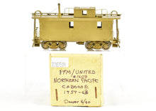 Load image into Gallery viewer, HO Brass PFM-United NP - Northern Pacific Wood Caboose Unpainted