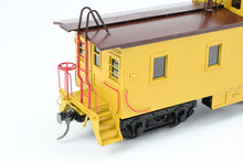 Load image into Gallery viewer, O Brass Sunset Models Third Rail UP - Union Pacific CA-1 Wood Caboose FP in Yellow/Brown No. 25773
