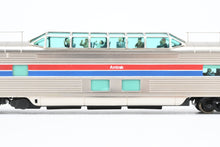 Load image into Gallery viewer, HO Brass TCY - The Coach Yard Amtrak Ex. ATSF - Santa Fe 1950 Pullman Lightweight Pleasure Dome Pro-Painted & Detailed by Boyd Reyes