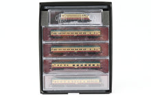 Load image into Gallery viewer, N Microtrains Line Napa Valley Wine Train 4-Pack w/Bonus FT Powered A-unit