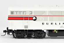 Load image into Gallery viewer, HO Brass CON DVP - Division Point CB&Q - Burlington EMD F3 A/A Set Factory Painted Nos. 122-A/124-D