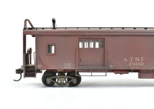 Load image into Gallery viewer, HO Brass Hallmark Models ATSF - Santa Fe Transfer Caboose Custom Painted and Weathered