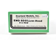 Load image into Gallery viewer, HO Brass OMI - Overland Models Inc. D&RGW - Denver & Rio Grande Western EMD SD-50