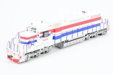 Load image into Gallery viewer, HO ScaleTrains "Rivet Counter” EJ&E - Elgin Joliet & Eastern EMD SD38-2 FP USA Bicentennial Scheme No. 668 DCC Ready Version