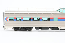 Load image into Gallery viewer, HO Brass TCY - The Coach Yard Amtrak Ex. ATSF - Santa Fe 1950 Pullman Lightweight Pleasure Dome Pro-Painted & Detailed by Boyd Reyes