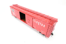 Load image into Gallery viewer, O Brass PSC – Precision Scale Co. CB&Q – Burlington Route AAR Double Door 50’ Boxcar Custom Painted No. 62984