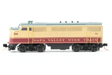 Load image into Gallery viewer, N Microtrains Line Napa Valley Wine Train 4-Pack w/Bonus FT Powered A-unit