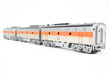 Load image into Gallery viewer, HO Brass Oriental Limited WP - Western Pacific EMD F3A/F3B/F3A 1500 HP Phase II/II Set Factory Painted California Zephyr Scheme