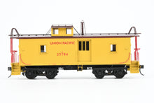 Load image into Gallery viewer, O Brass Sunset Models Third Rail UP - Union Pacific CA-1 Wood Caboose FP in Yellow/Brown No. 25784 w/Cargo Door