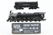 Load image into Gallery viewer, HO Brass PFM - United UP - Union Pacific 4-8-4 FEF-1 Northern Custom Painted No. 813 w/ ESU LokSound DCC and Sound