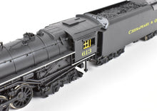 Load image into Gallery viewer, HO Brass Gem Models C&O - Chesapeake & Ohio 4-8-4 J-3a Greenbrier Custom Painted No. 613