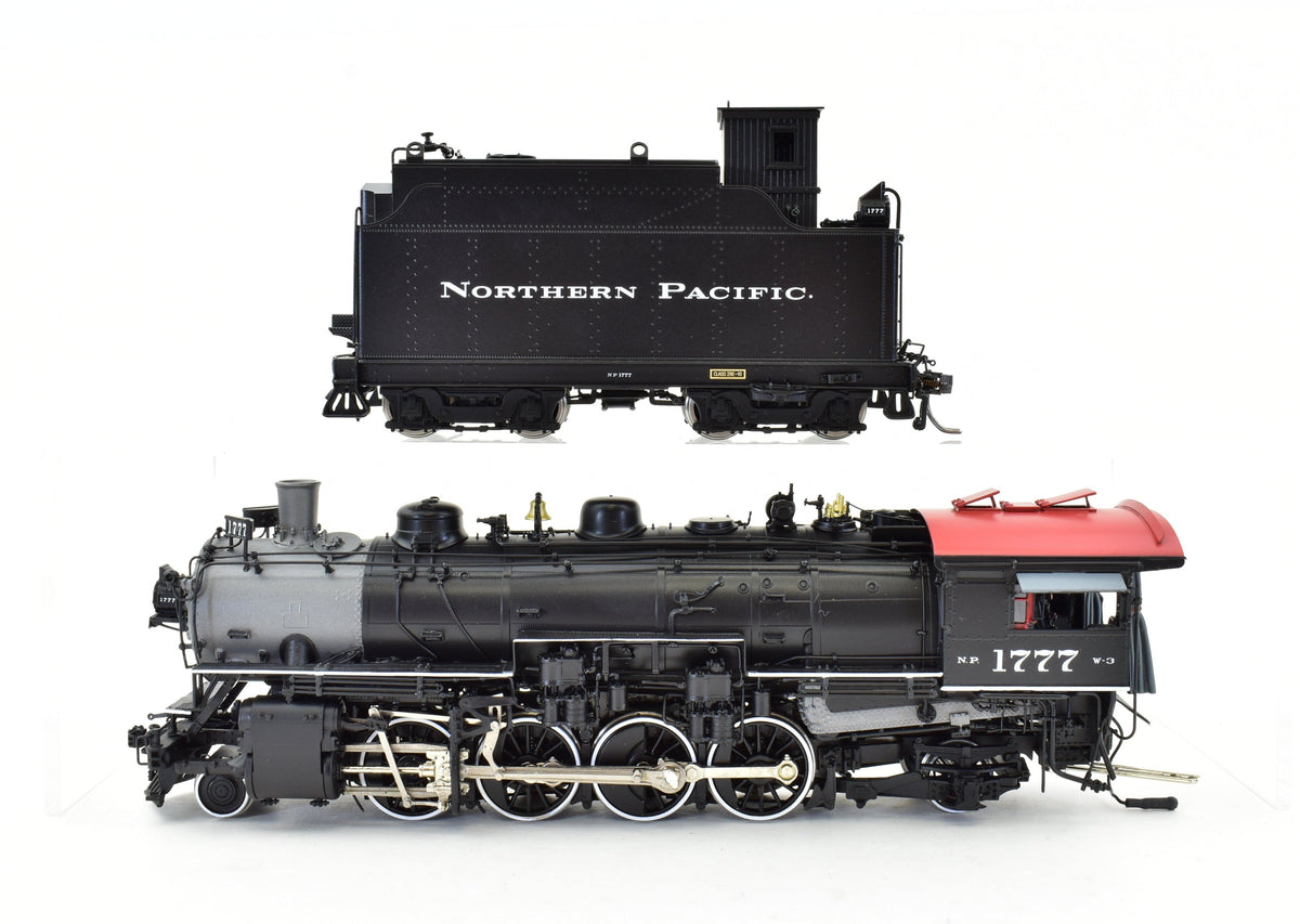 【宇】EA038 古鉄造 海老自在 在銘 箱付 HO Brass CON W\u0026R Enterprises NP - Northern Pacific Class W-3 2-8-2 Version  1B FP