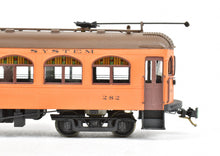 Load image into Gallery viewer, HO Brass GSB Rail Associates IT - Illinois Traction Tangerine Flyer Powered Combine Pro Painted #282