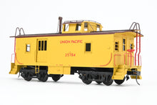 Load image into Gallery viewer, O Brass Sunset Models Third Rail UP - Union Pacific CA-1 Wood Caboose FP in Yellow/Brown No. 25784 w/Cargo Door