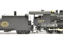 Load image into Gallery viewer, HO Brass CON W&R Enterprises SP&S - Spokane, Portland & Seattle Railway Class N-2 2-8-0 Version 2 No. 365 FP Black