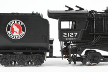 Load image into Gallery viewer, HO Brass PFM - Tenshodo GN - Great Northern 2-10-2 Class Q-1 Factory Painted Crown No. 2127