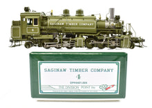 Load image into Gallery viewer, HO Brass DVP - Division Point Saginaw Timber Company #4 2-6-6-2T Baldwin Logging Mallet