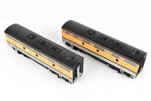 Load image into Gallery viewer, HO Brass Oriental Limited D&RGW - Rio Grande EMD F9 A/B/B Set 1750 HP Each Factory Painted