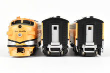 Load image into Gallery viewer, HO Brass Oriental Limited D&RGW - Rio Grande EMD F9 A/B/B Set 1750 HP Each Factory Painted