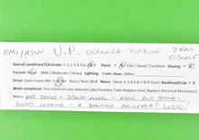 Load image into Gallery viewer, O Brass OMI - Overland Models, Inc. UP - Union Pacific Veranda Turbine Round Tender Nos. 61-75 BRAND NEW!