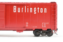 Load image into Gallery viewer, O Brass PSC – Precision Scale Co. CB&Q – Burlington Route AAR Double Door 50’ Boxcar Custom Painted No. 62984