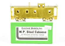 Load image into Gallery viewer, HO Brass OMI - Overland Models, Inc. MP - Missouri Pacific Steel Caboose with Rivets #1016-1050