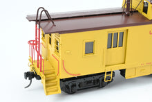 Load image into Gallery viewer, O Brass Sunset Models Third Rail UP - Union Pacific CA-1 Wood Caboose FP in Yellow/Brown No. 25784 w/Cargo Door