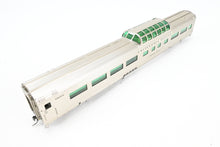 Load image into Gallery viewer, HO Brass Shoreham Shops D&RGW - Rio Grande or California Zephyr Vista Dome Coach Factory Plated and Finished "Silver Pony"