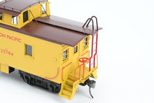 Load image into Gallery viewer, O Brass Sunset Models Third Rail UP - Union Pacific CA-1 Wood Caboose FP in Yellow/Brown No. 25784 w/Cargo Door