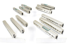 Load image into Gallery viewer, N scale Brass CON Oriental Limited CB&Q/D&RGW/WP CZ - California Zephyr 12-Car Set Lettered