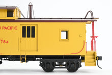 Load image into Gallery viewer, O Brass Sunset Models Third Rail UP - Union Pacific CA-1 Wood Caboose FP in Yellow/Brown No. 25784 w/Cargo Door
