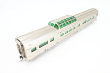Load image into Gallery viewer, HO Brass Shoreham Shops D&RGW - Rio Grande or California Zephyr Vista Dome Coach Factory Plated and Finished "Silver Pony"