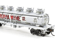 Load image into Gallery viewer, HO Brass PSC - Precision Scale Co. Undecorated G.A.T.X. 6 Dome-Wine Tank Car Custom Painted for Roma Wine