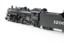 Load image into Gallery viewer, HO Brass Alco Models IC - Illinois Central 2-8-2 Mikado Custom Painted No. 1296 W/Samhongsa Gearbox