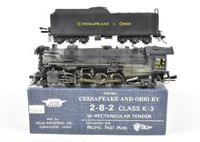 Load image into Gallery viewer, HO Brass PFM - United C&O - Chesapeake & Ohio 2-8-2 K3a Mikado Custom Painted DCC & Sound