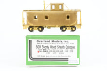 Load image into Gallery viewer, HO Brass OMI - Overland Models, Inc. Soo Line "Shorty" Wood Sheath Caboose w/ Truss Rod Underframe Nos. 189, 196, 229, 278, 99042