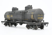 Load image into Gallery viewer, O Brass U.S. Hobbies Various Roads UTLX - Union Tank Lines 8,000 Gallon Double-Dome Tank Car Custom Painted & Weathered No. 91053
