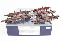 Load image into Gallery viewer, HO Kadee Quality Products Various Roads Logging Car 5-Pack Custom Built & Painted in REBOXX