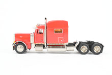 Load image into Gallery viewer, HO Brass CON CMC - Classic Mint Collectibles #16002 Peterbilt 379X 3-Axle Tractor W/Sleeper FP Red