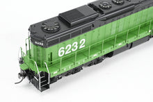 Load image into Gallery viewer, HO Rapido Trains, Inc. BN - Burlington Northern EMD SD9 FP Green/Black #6232 w/ESU DCC & Sound