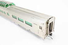 Load image into Gallery viewer, HO Brass Shoreham Shops D&RGW - Rio Grande or California Zephyr Vista Dome Coach Factory Plated and Finished "Silver Pony"