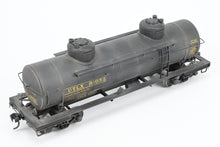 Load image into Gallery viewer, O Brass U.S. Hobbies Various Roads UTLX - Union Tank Lines 8,000 Gallon Double-Dome Tank Car Custom Painted & Weathered No. 91053