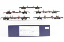 Load image into Gallery viewer, HO Kadee Quality Products Various Roads Logging Car 5-Pack Custom Built & Painted in REBOXX