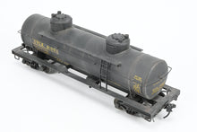 Load image into Gallery viewer, O Brass U.S. Hobbies Various Roads UTLX - Union Tank Lines 8,000 Gallon Double-Dome Tank Car Custom Painted & Weathered No. 91053
