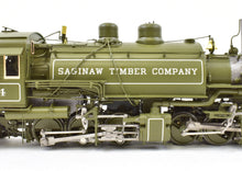 Load image into Gallery viewer, HO Brass DVP - Division Point Saginaw Timber Company #4 2-6-6-2T Baldwin Logging Mallet