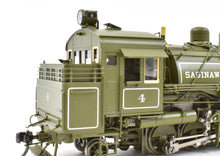 Load image into Gallery viewer, HO Brass DVP - Division Point Saginaw Timber Company #4 2-6-6-2T Baldwin Logging Mallet