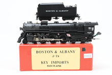 Load image into Gallery viewer, HO Brass Key Imports B&A - Boston & Albany J-2b 4-6-4 Custom Painted No. 610, Square Dome, Soundtraxx Tsunami 1 DCC & Sound