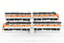 Load image into Gallery viewer, HO Brass Oriental Limited WP - Western Pacific EMD F7 A/B/B/A Phase I Set 1500 HP Each Factory Painted Freight Scheme